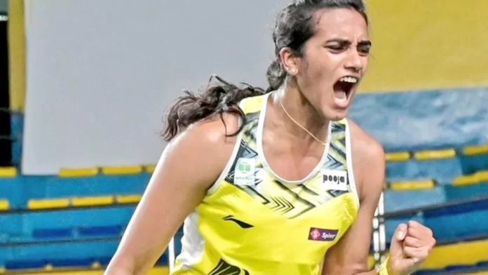 pv sindu singapore open title